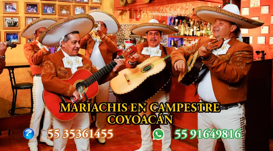 Mariachis en la Campestre Coyoacán