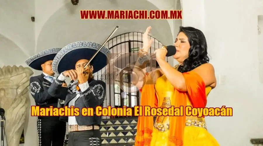 Mariachis en Colonia El Rosedal Coyoacán