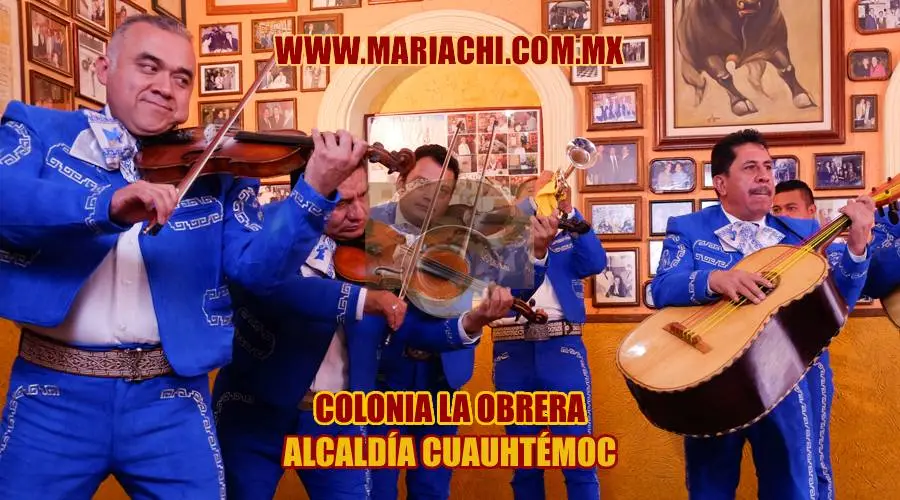 Mariachis en Colonia La Obrera 