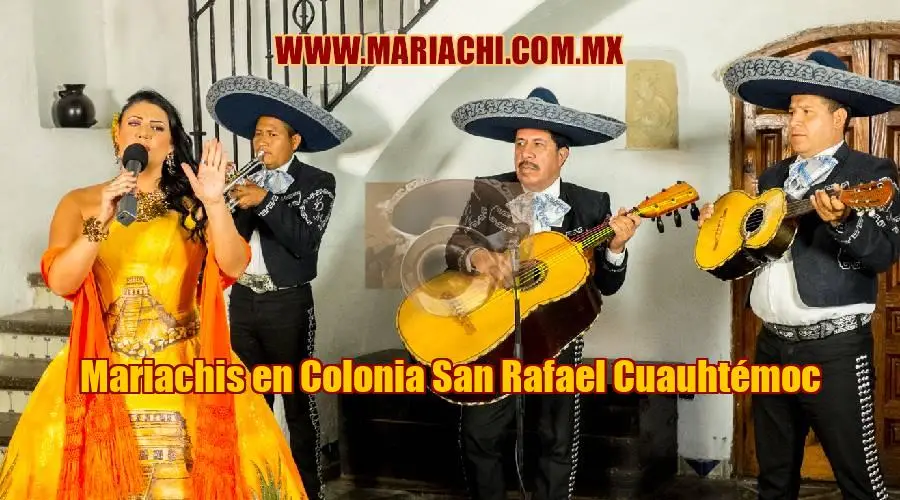 Mariachis en Colonia San Rafael Cuauhtémoc