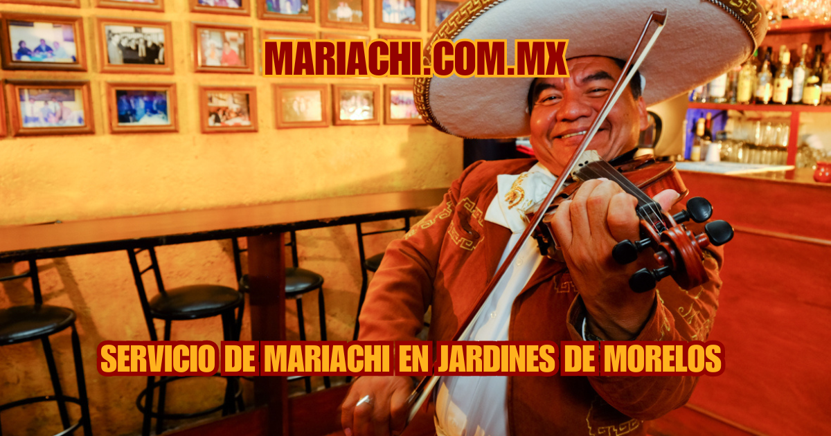 Mariachis en Jardínes de Morelos