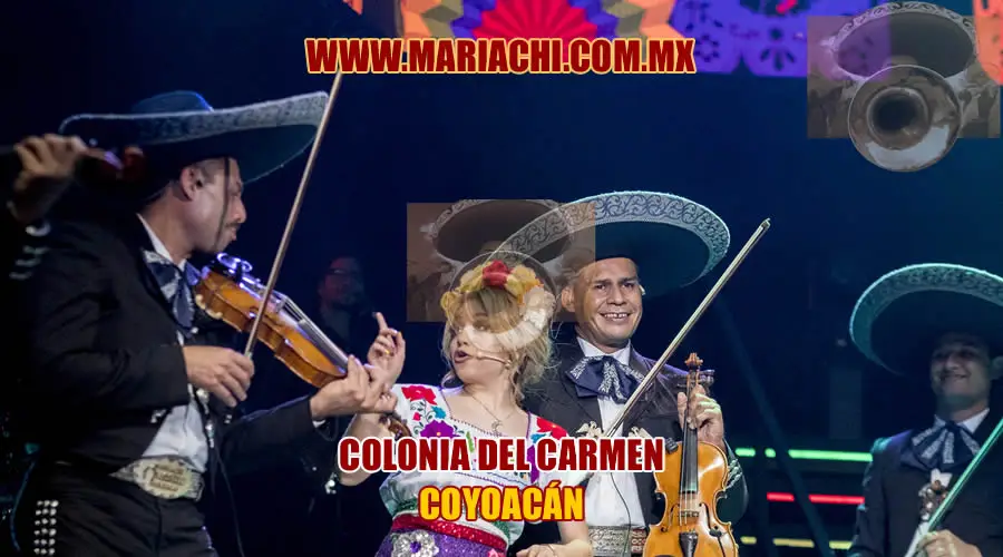 Mariachis en La Colonia del Carmen