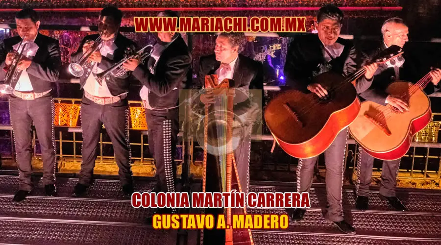Mariachis en La Colonia Martín Carrera