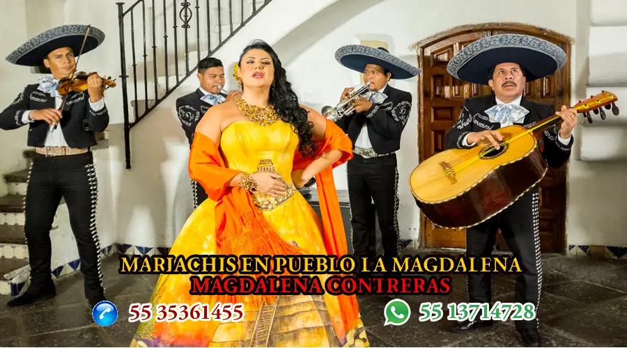 Mariachis en Pueblo la Magdalena 
