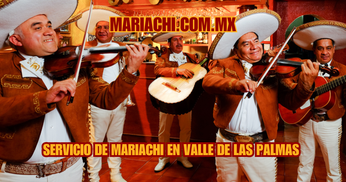 Mariachis en Valle de las Palmas